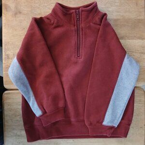 CURFEW SPORT dark red sweatshirt sz 4T boy